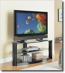 Whalen Furniture - 3-in-1 TV Stand for Most Flat-Panel TVs Up to 60"