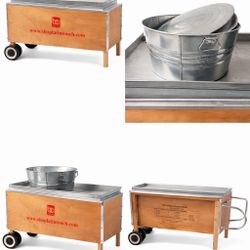Caja China Style Pig Roaster Box (Up to 100 lb Pig) + Extra Tray + Large Ash Pan 