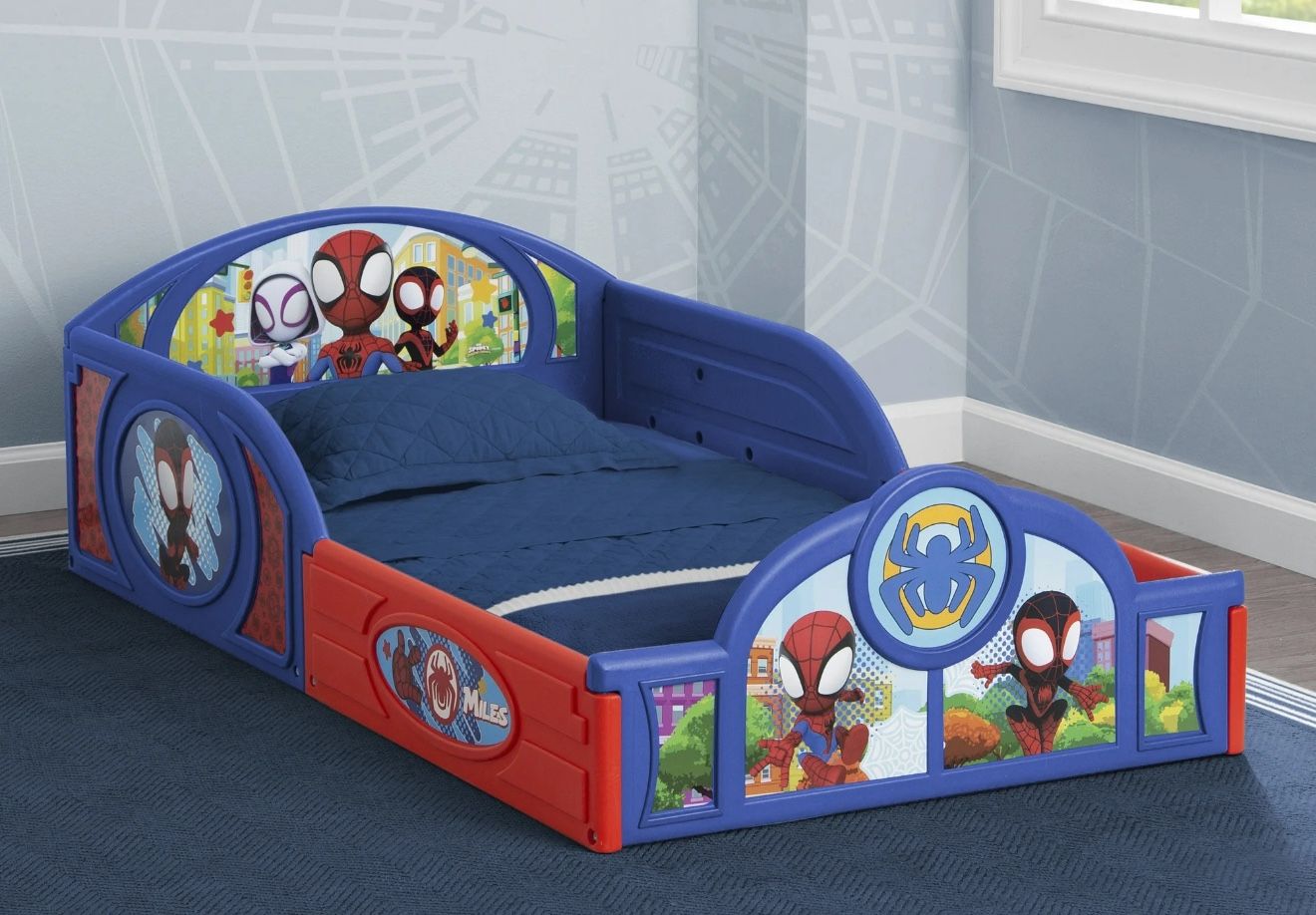 Spidey Toddler Bed W/ Mattress