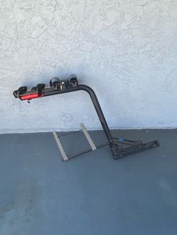Bike Rack. Heavy duty. Fits 2” receiver hitch. Built in lock