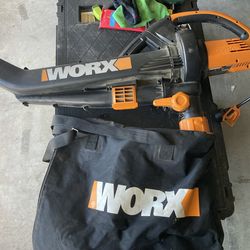 Worx 3 in 1 blower vacuum mulcher