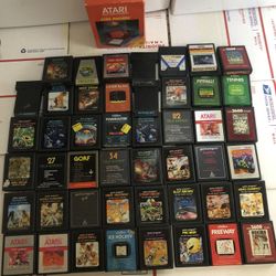 Atari, 2600 Video Games 37 Shoot me an offer