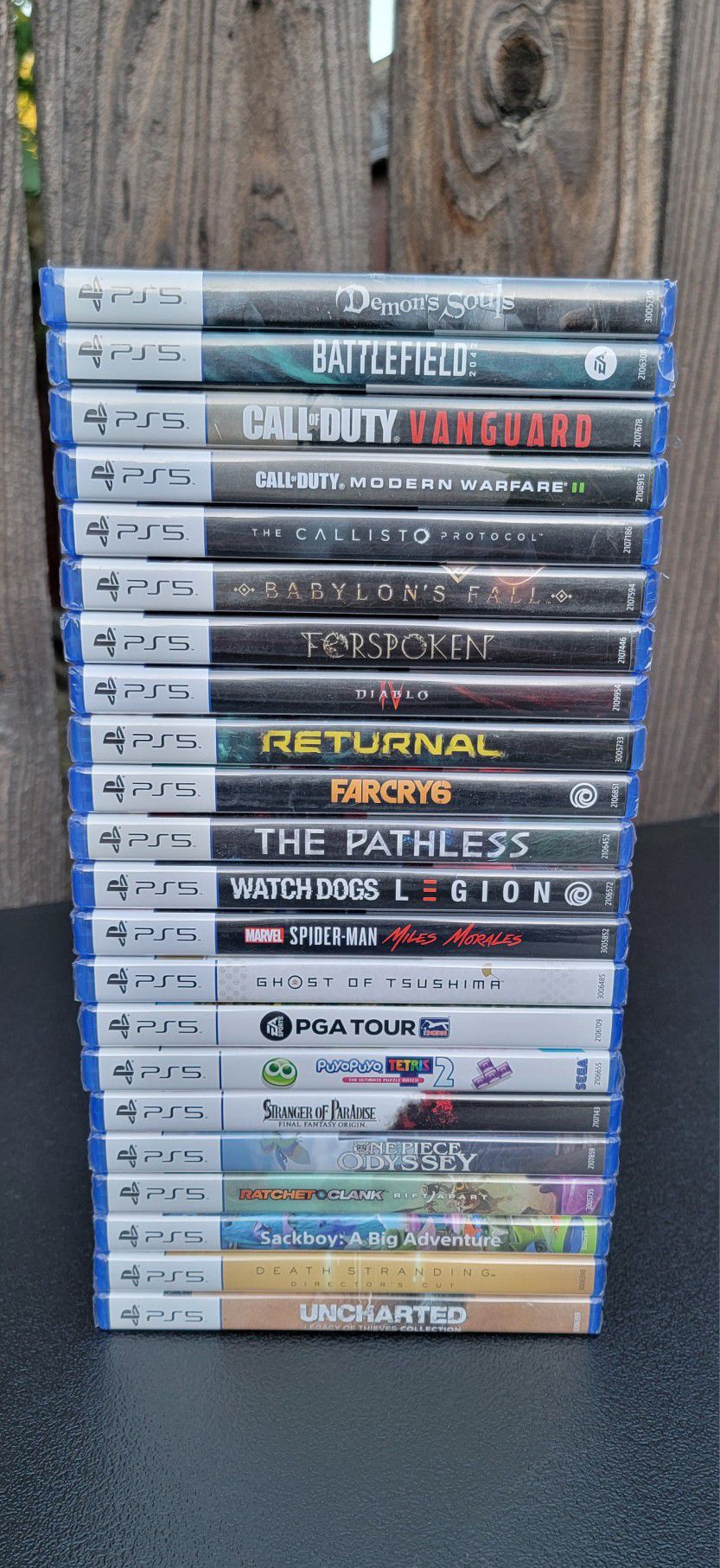 PS5 Games - 22 Game-Lot - New Sealed - See Photos & Description 