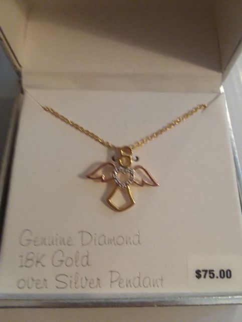 Angel necklace willing to negotiate