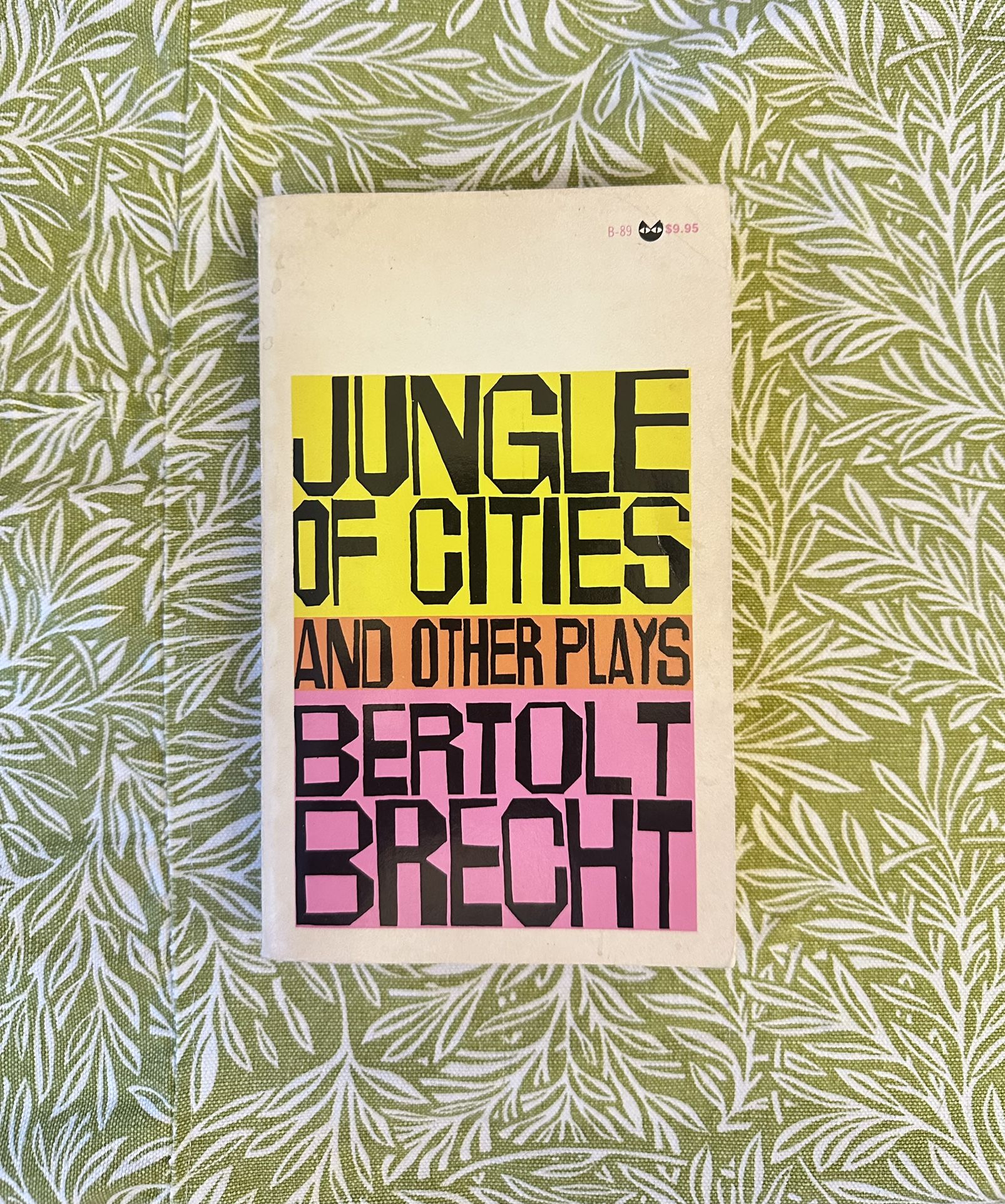 Jungle of Cities & Other Plays by Bertolt Brecht - Vintage Paperback
