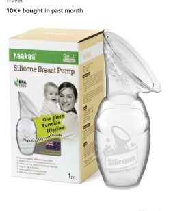 Haaka silicone breast pump