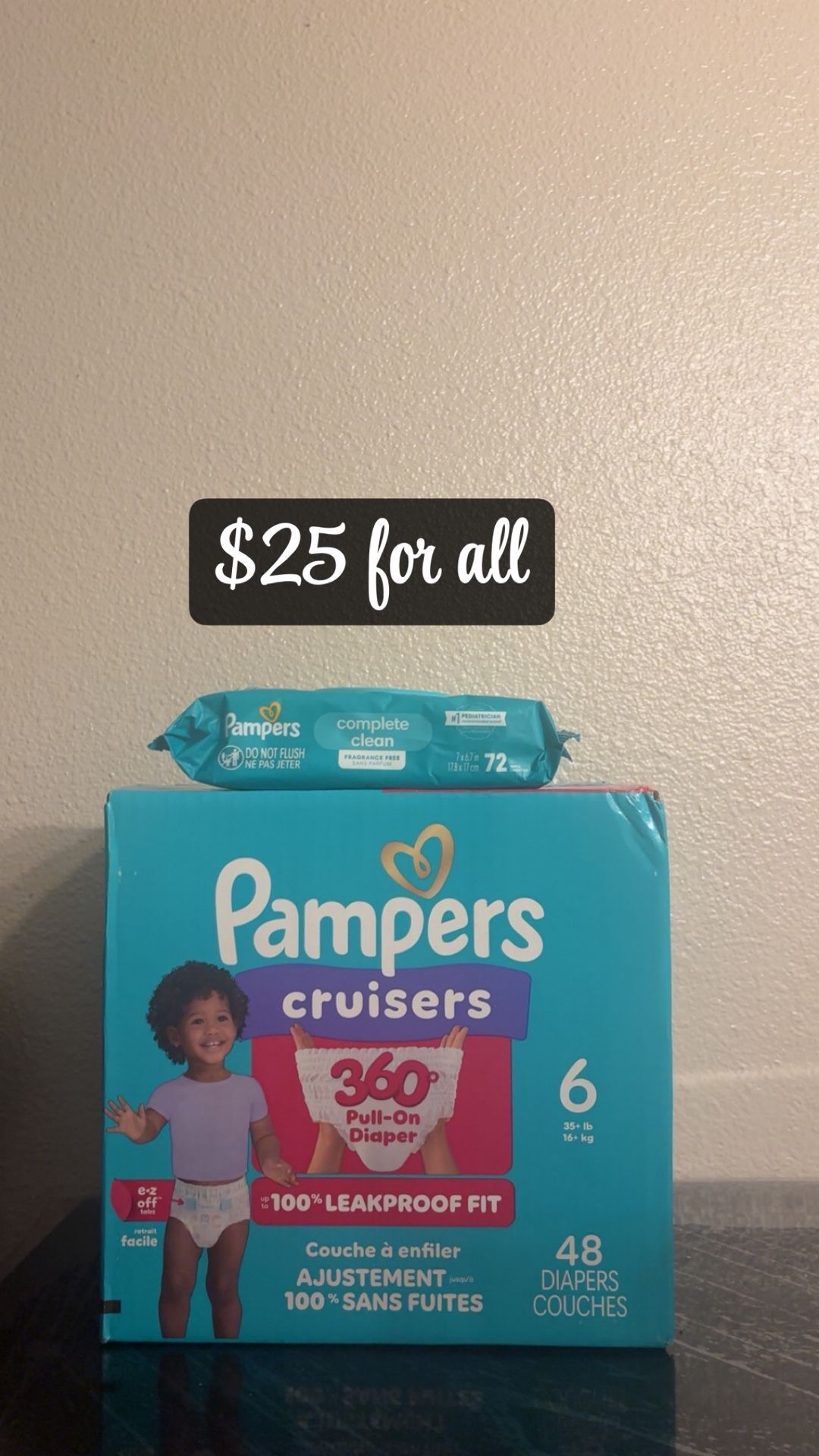 Pampers Cruisers Size 6 Bundle