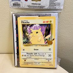 Pokemon Cards: First Partner Collector’s Binder w/ Jumbo Pikachu