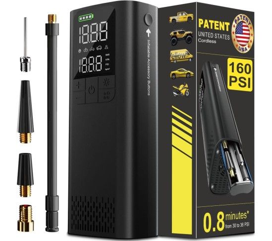 Car Tire Inflator Portable Air Compressor