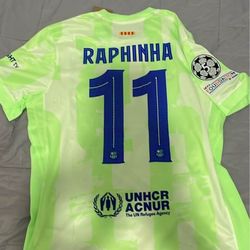 FC Barcelona 2024/25 Raphina jersey
