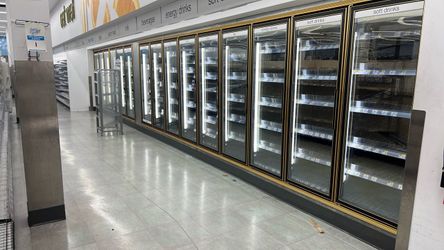 15 door walk in cooler/freezer