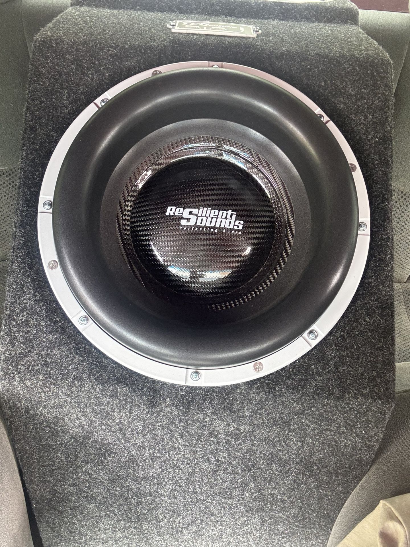 Resilient Sounds 12 ,custom Truck Box, Skar Amp