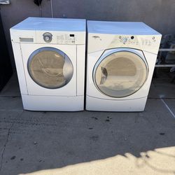 Washer and dryer