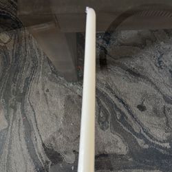 28 new ivory taper candles