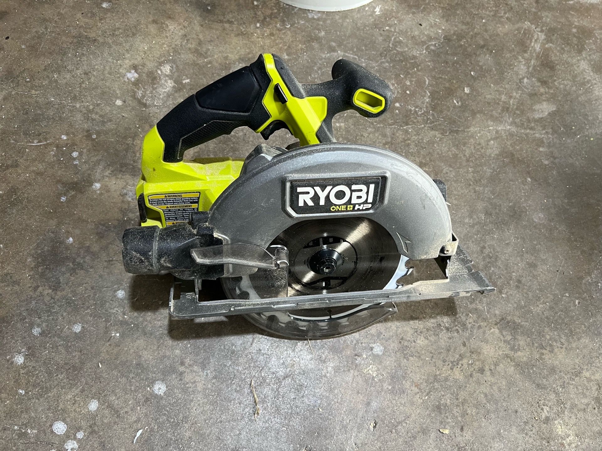 Ryobi HP +1 Brushless 7 1/4 circular saw