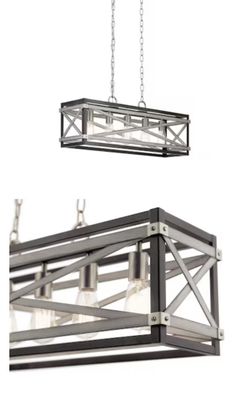 Kichler Stetton 5-Light Distressed Gray FarmhouseChandelier