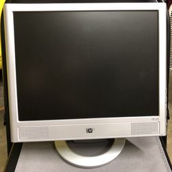HP 15” Flat Computer Monitor Screen