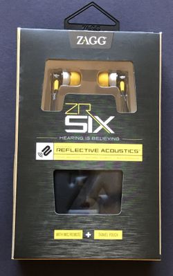 New earbuds with microphone.