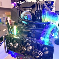Liquid cooling gaming pc i9 10900k rtx3080 ddr4 64gb 1tb ssd
