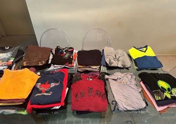 Large Selection $9 to $95, Men’s Vintage T-Shirts, Sweater, Graphic Ts Solid, Vibrant Colors, Small Medium All Different Brands