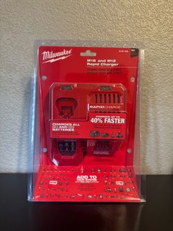 Milwaukee M18 and M12 Rapid Charger