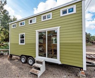 9 x 24 DISCOUNTED TINY HOUSE ADU RV TRAILER INSTANT HOME  FULL KITCHEN BATHROOM DUAL LOFTS SLEEPS UPTO 4 PEOPLE