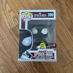 Funko Pop! Marvel Spider-Man #399 Spider-Man GITD GameStop Exclusive Gamerverse