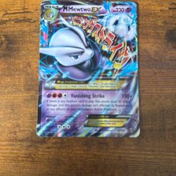 Pokemon Card Mega Mewtwo EX