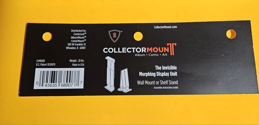 WALL MOUNT OR SHELF STAND ALBUM DISPLAY by MOUNT UP 5PK ( 2 BOXES AVAILABLE) $25 EACH