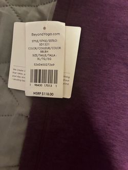 Beyond Yoga Purple Pants XL NWT MSRP