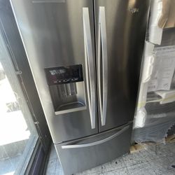 Whirlpool French Door In Stainless Steel New Open Box