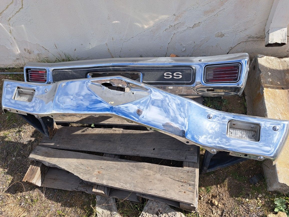 70 Chevelle SS front and rear bumpers