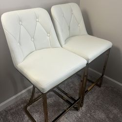 White Bar Stools