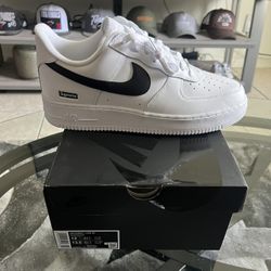 Nike Supreme AF1 White Size 12 Ds Everything With Laces 