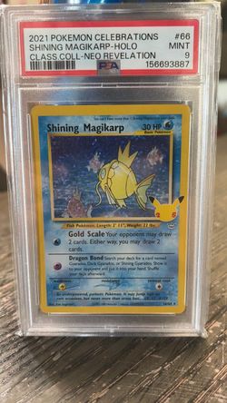 PSA 9 Pokémon Celebrations Shining Magikarp #66