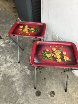 Vintage TV Trays…$15.00
