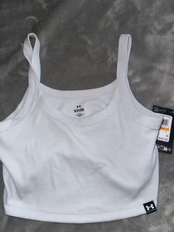 Under Armour Women's Ribbed Crop Tank Top