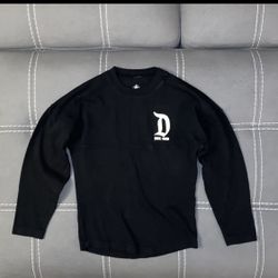 New Disneyland Resort Spirit Jersey Large Adult Shirt Black Disney