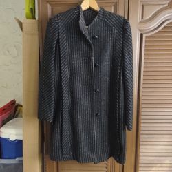 Warm Jackets Tweed/Swade W Hood/Brown W Hood