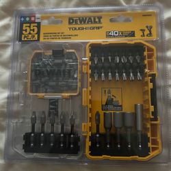 DEWALT TOUGH&GRIP 55 piece