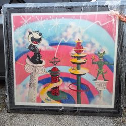  FELIX THE CAT  POSTER , WIDTH 4' 49" × HEIGHT  3' 45