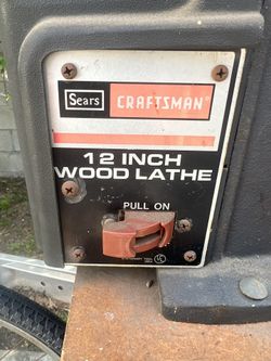 12 Inch Wood Lathe