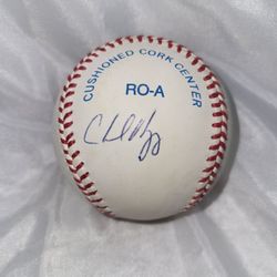 Charles Nagy Autographed Baseball  - Cleveland Indians All Star Pitcher