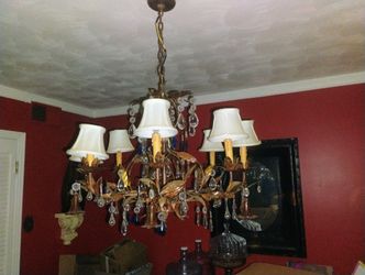 Vintage Metal Chandelier