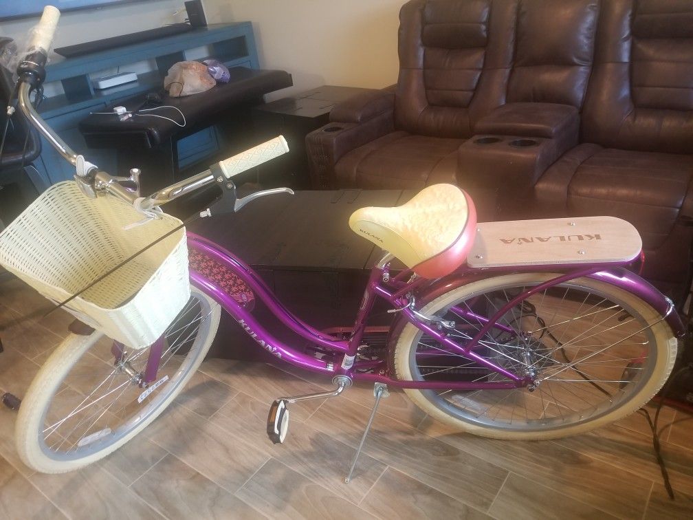Bicycle: Kulana Women's Kahu 26'' Cruiser Bike Brand New