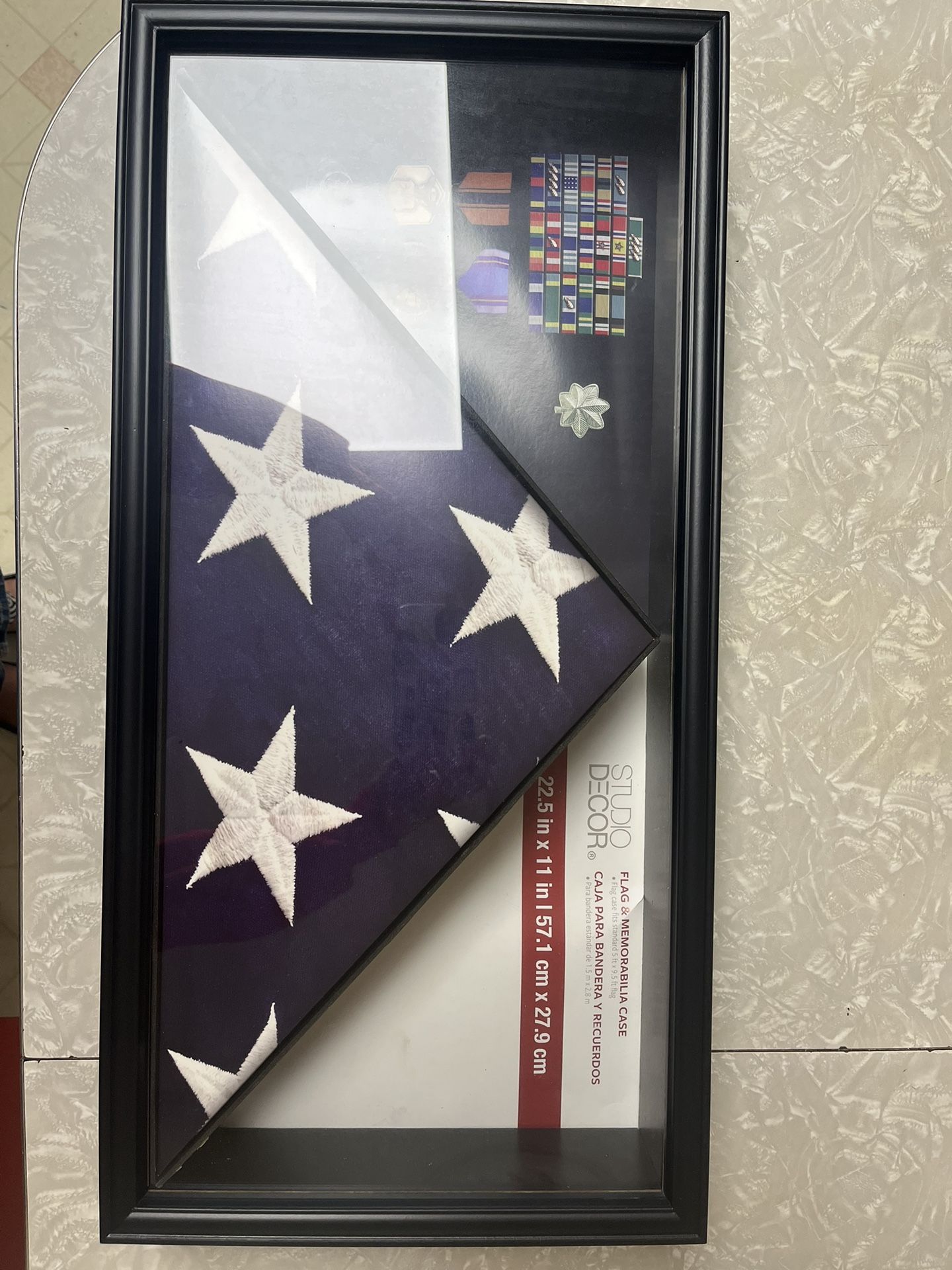 Flag and Memorabilia Case