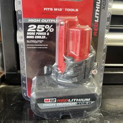 Milwaukee  Battery  M12  XC 5.0 