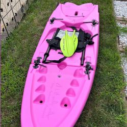 Pink Foldable paddle board 