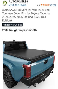 New Tacoma Tonneau Cover