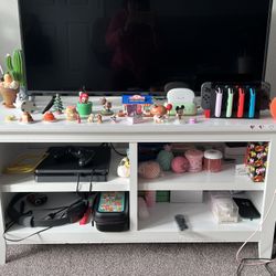 White TV Stand